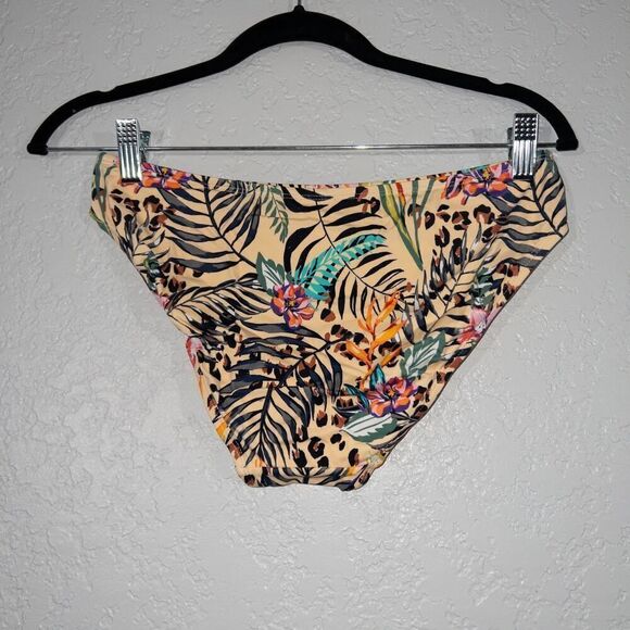 NWT Andie Floral Palms Tropical Print The‎ Bikini Swimsuit Bottom Size Medium - Picture 4 of 5